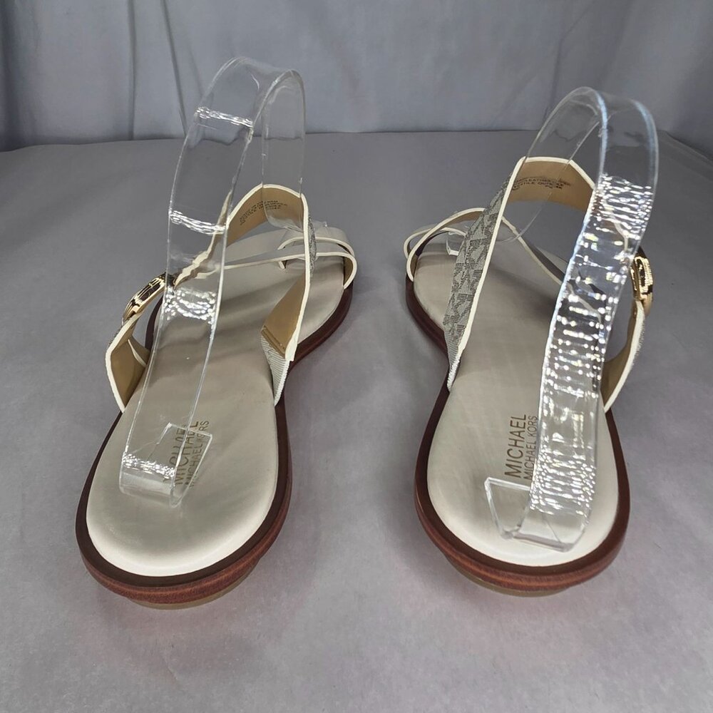 NWT Michael Kors MMK Vera Toe-Ring Slip-On Flat Sandals - Picture 4 of 7